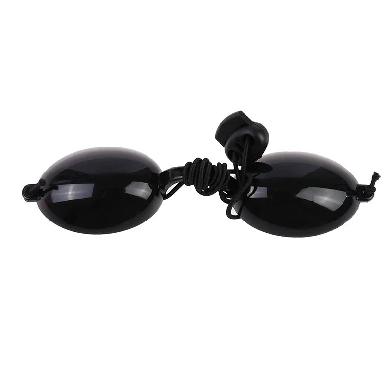 Protective Eye Goggles for IPL Laser & UV Treatment – Flexible UV Protection, Sunbed Tanning & Sunbathing Eyewear