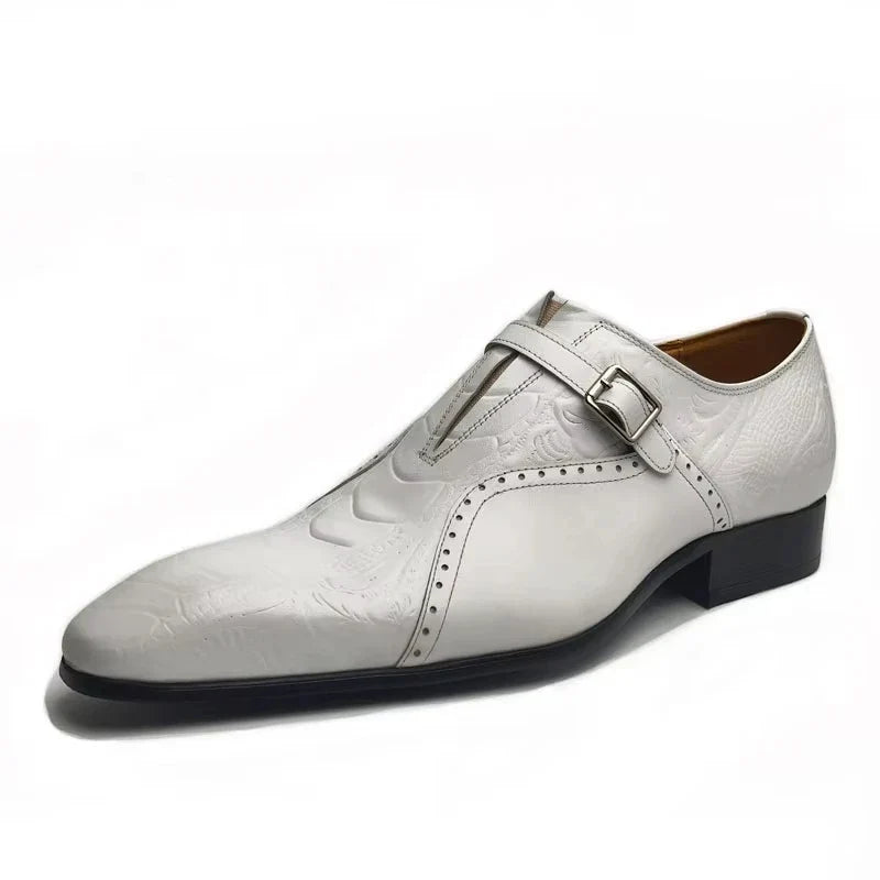Men’s Genuine Leather Loafers - Soft Comfortable Formal Dress Shoes for Office, Wedding & Party