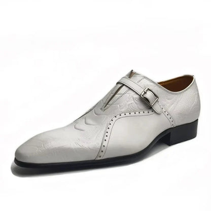 Men’s Genuine Leather Loafers - Soft Comfortable Formal Dress Shoes for Office, Wedding & Party