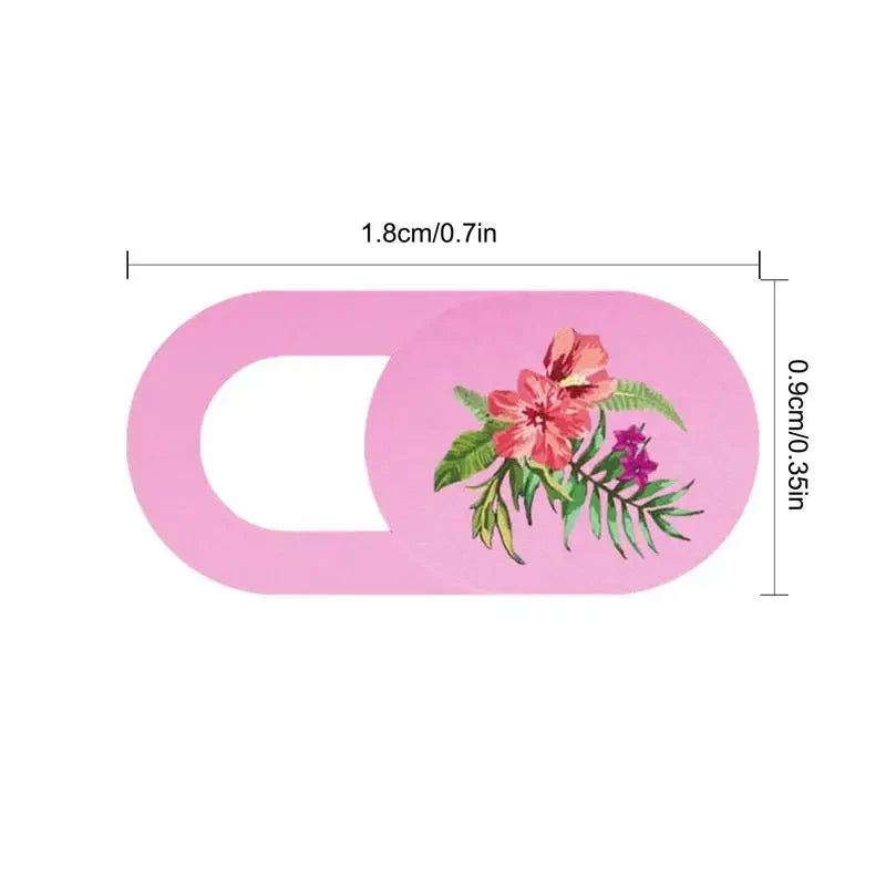 Webcam Cover Shutter Magnet Slider - Protect Your Privacy with Plastic Camera Cover for iPad, Tablet, Laptop, PC, and Mobile Phones - Privacy Sticker Included