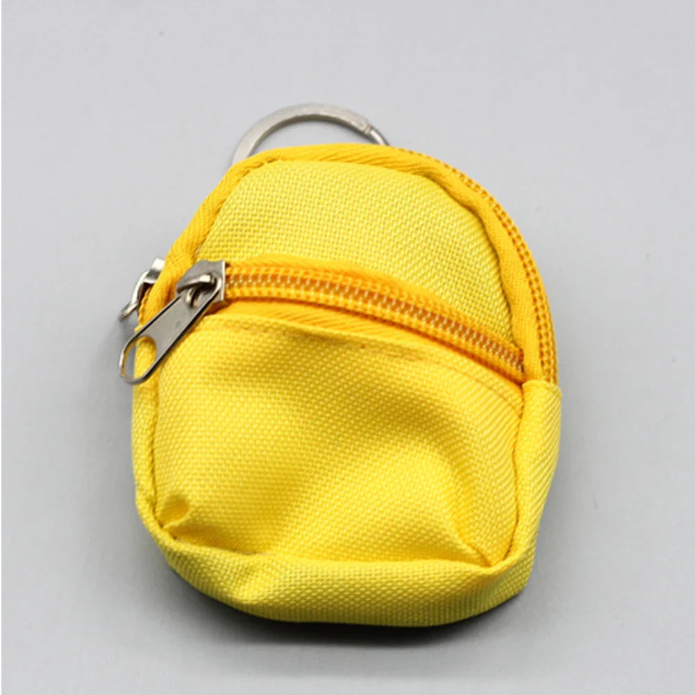 10cm Labubu Idol Mini Doll Clothes & Accessories – Backpack, Glasses, Hat | 1/6 BJD Cotton Doll Outfit Gift Set