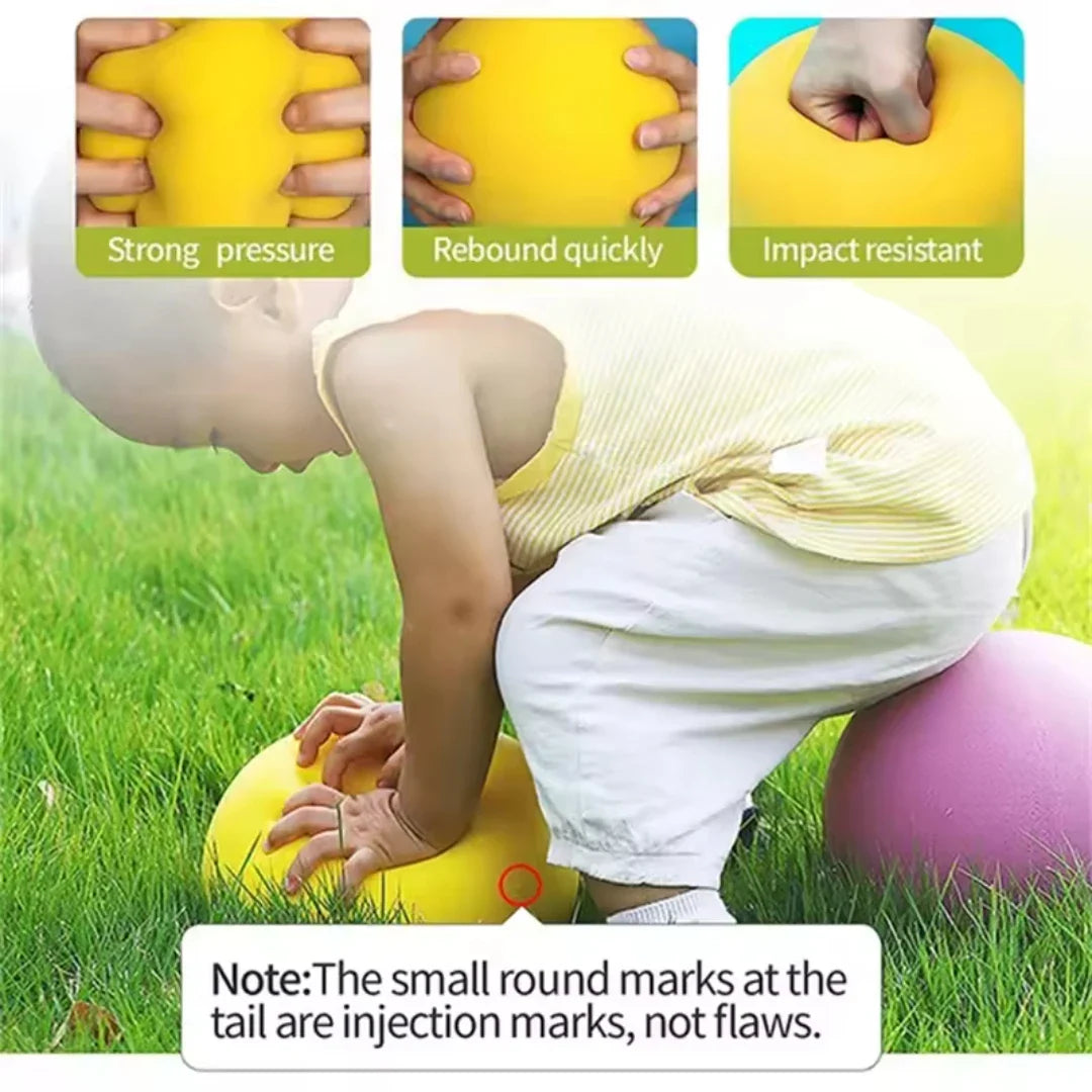 Silent Basketball — Quiet, High-Density Soft PU Foam Squeezable Ball — Indoor Mute Bouncing Sports Toy for Kids