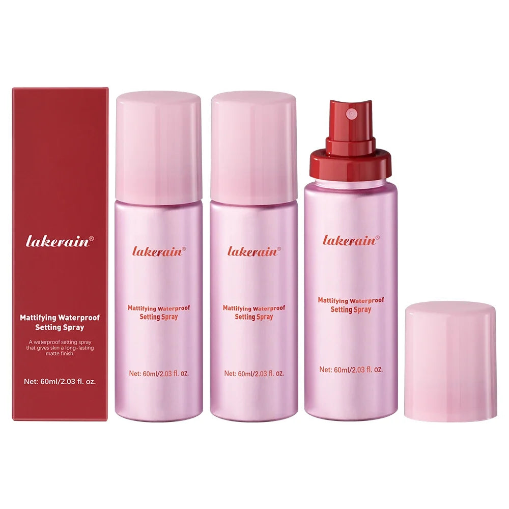 Mattifying Makeup Setting Spray - Waterproof Oil Control Matte Finish Face Fixer