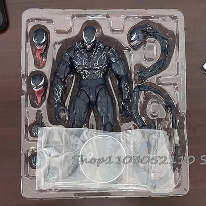 SHFiguarts Red Venom Carnage Action Figure - SHF Venom 2 'Let There Be Carnage' Anime Model Toy, Birthday Gift Doll