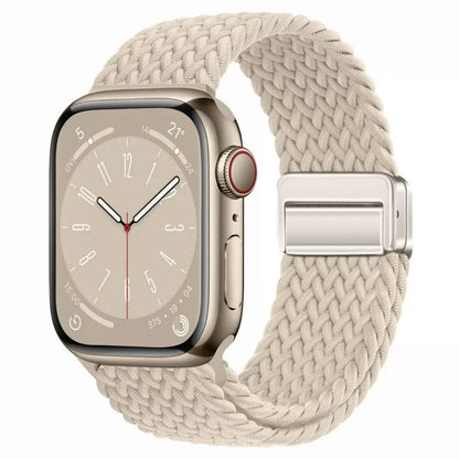Nylon Braided Apple Watch Band - Durable Replacement Strap for Series 10/9/8/7/6/5/3 SE Ultra 49mm to 38mm