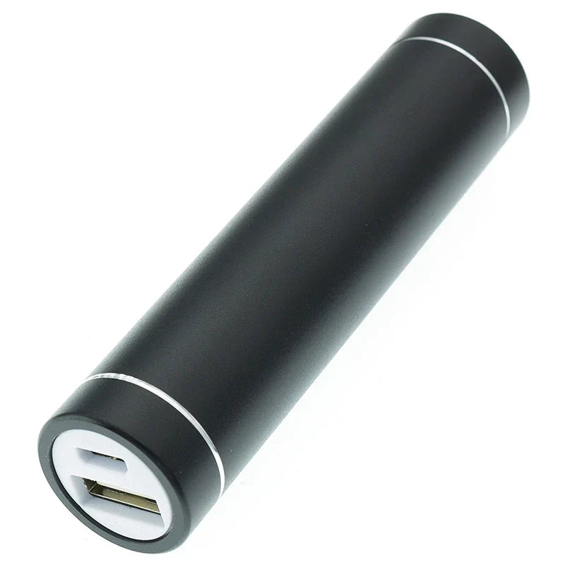 3PCS Metal Power Bank DIY Kit - 18650 Battery Case with 5V 1A USB Charger for Smartphones