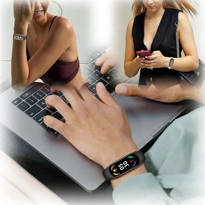Waterproof Silicone Sport Strap for Xiaomi Mi Band 9/8/NFC – Replacement Smart Bracelet Accessory