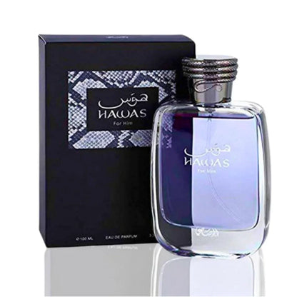 Hawas Perfume for Men 100ML — Original Long-Lasting Gentleman Eau de Parfum Cologne
