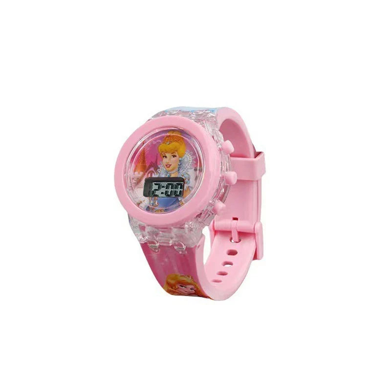 Flash Frozen Mickey Kids Watch - Cartoon Digital Wristwatch for Girls and Boys School Gifts