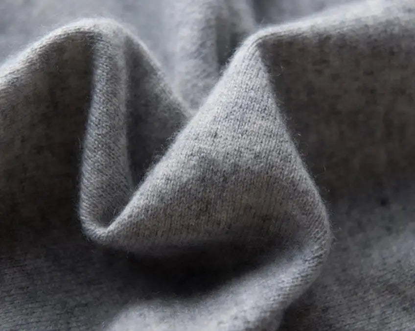 Men's Classic V-Neck Sweater - Cashmere Cotton Blend Warm Autumn Winter Pullover Casual Jumper
