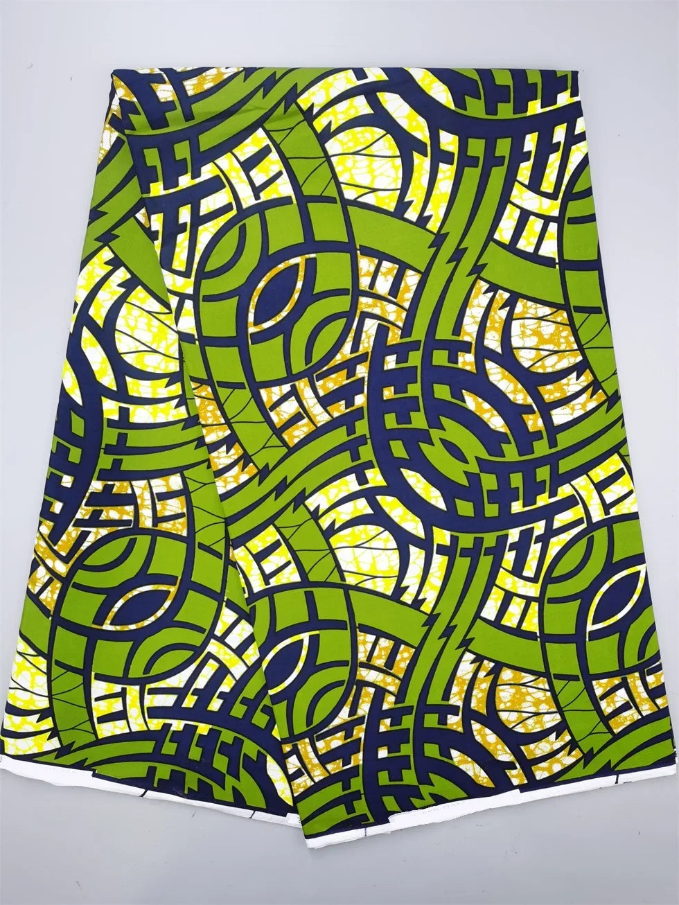 New Nigerian African Wax Fabric - 100% Cotton Real Wax Ankara Print High Quality Original Pagne Material