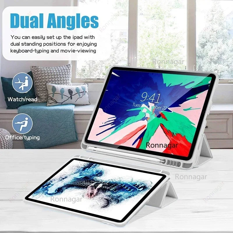 Pencil Holder Case for iPad 10th/11th Gen, Air & Pro Models Apple Pencil Storage Sleeve