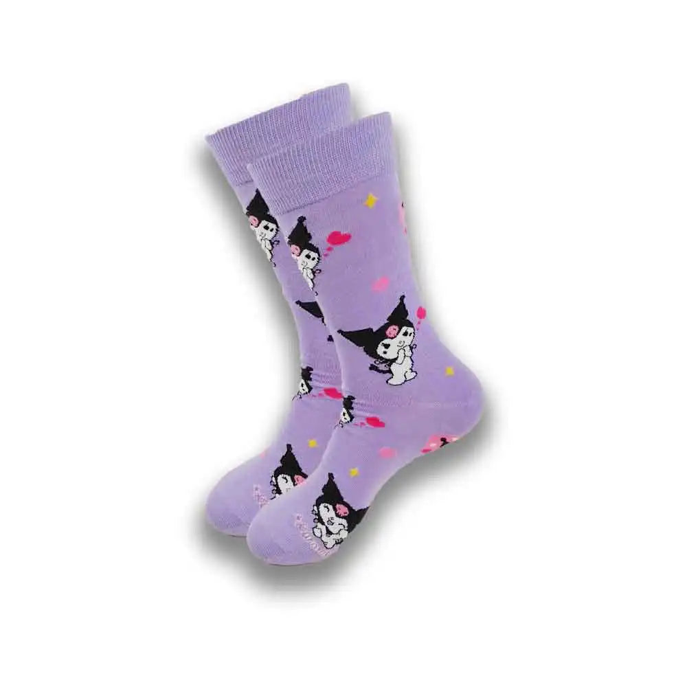 Cartoon Animation Fashion Socks for Men & Women – Autumn Winter Street Style Trendy Casual Combed Cotton Socks
