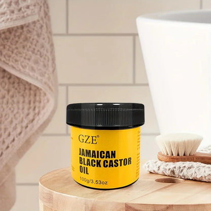 Jamaican Black Castor Oil - Pure Cold-Pressed Hair & Skin Moisturizing Oil