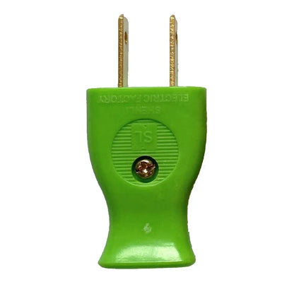 2-Pole Bakelite Power Plug - 15A Rewirable US Male Plug and Female Socket for Wiring and Power Cables