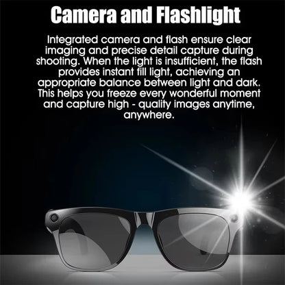 Xiaomi AI Smart Glasses — 8K HD Photochromic, Multifunction Camera Glasses with Translation, Bluetooth Calling, Voice Assistant, Music Player