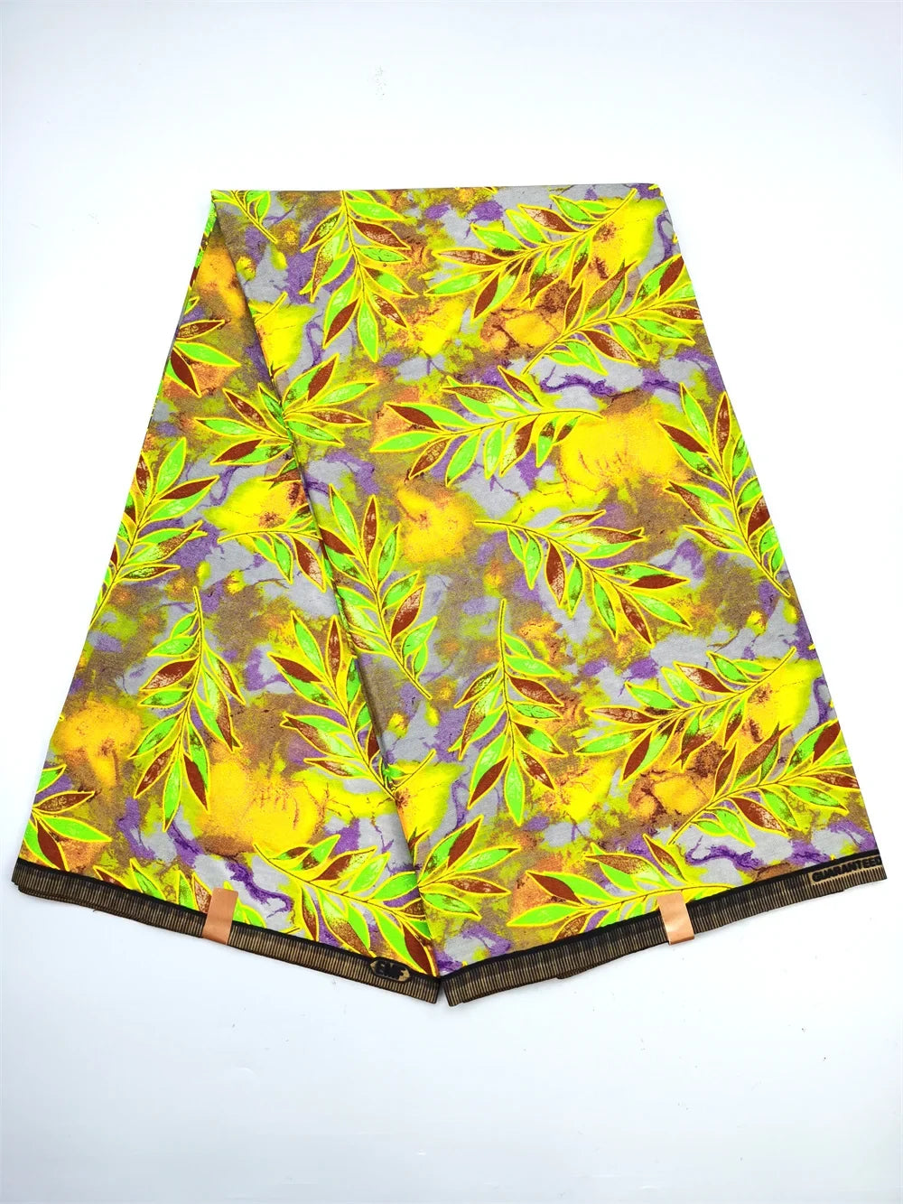 African Real Wax Ankara Fabric - 100% Cotton 6 Yards Nigerian Print Party Dress Sewing Material