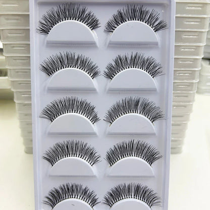 38 Styles 5 Pairs 3D Mink False Eyelashes – Natural Fake Lashes Makeup Beauty Tools