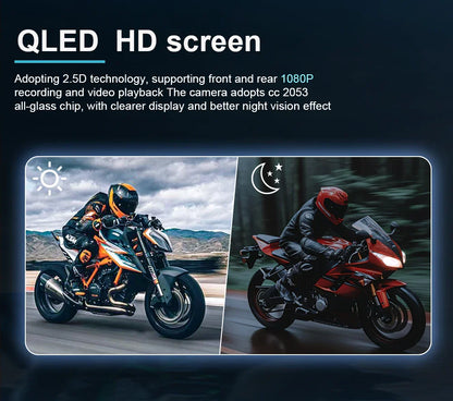 6.25-Inch Motorcycle GPS Navigation Screen with Wireless CarPlay & Android Auto – 1560x720 Resolution, Motor DVR Monitor, TPMS Optional