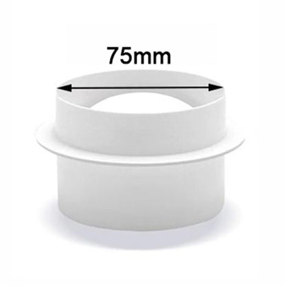 Round Ventilation Pipe Check Valve – Anti-Odor Air Duct Control for Exhaust Fan & Kitchen Vent Hose