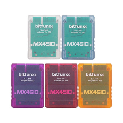 MX4SIO PS2 Memory Card Adapter - SIO2SD TF/SD Card Reader for PlayStation 2 Game Console Storage