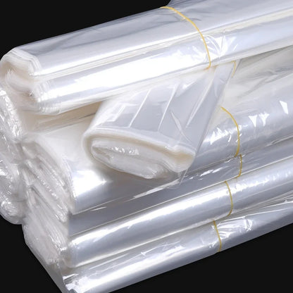 POF Heat Shrink Bags - Food Grade Moisture-Proof Sealing Film for Food, Books, Bottles, Shoes and Storage