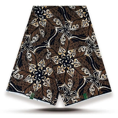 High Quality African Wax Print Fabric - 100% Cotton Soft Ankara Real Wax Fashion Material