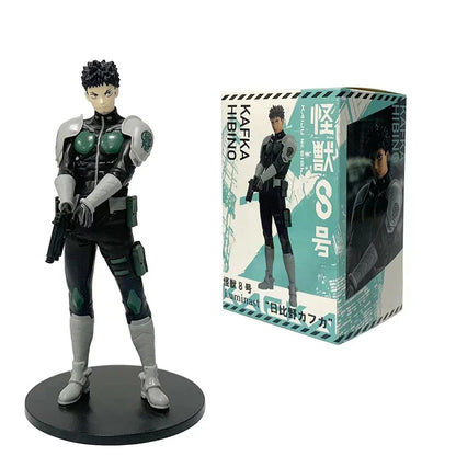 In Stock 1-4PCS Kaiju No. 8 Anime Figures — Kafka Hibino & Mina Ashiro PVC Action Dolls Toy Model Gifts for Kids