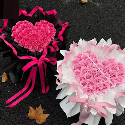 Plastic Flower Packaging Liner – Plant Stand & Fixed Bouquet Base for Floral Crafts and Supplies