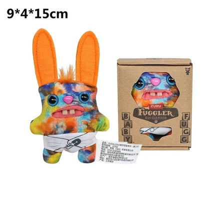 Fuggler Plush Baby Series 9cm — Mr. Needles Ugly Monster Fuggs Munch Rabid Rabbit Wide-Eyed Soft Toy Gift