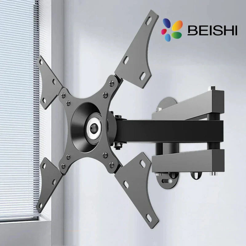 Universal Adjustable TV Wall Mount Bracket – Rotatable Holder for 14-32" LCD & LED Flat Panel Monitors