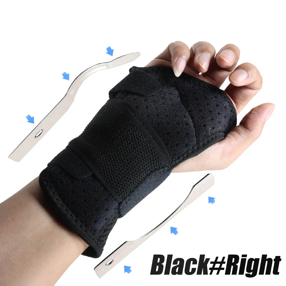 Wrist Brace for Carpal Tunnel — Night Hand Support for Arthritis, Tendonitis, Sprains, and Wrist Pain Relief