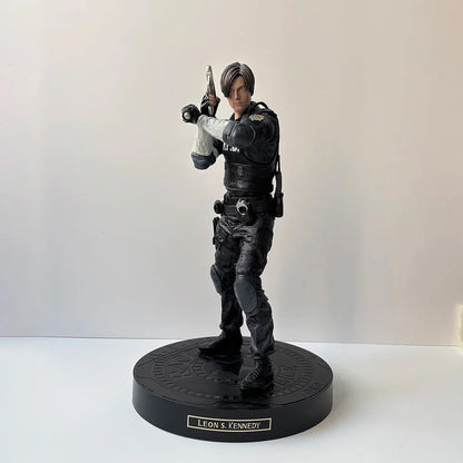 Biohazard RE Jill Valentine & Leon S. Kennedy Anime Figure – Evil Game Collectible Statue for Birthday Gifts