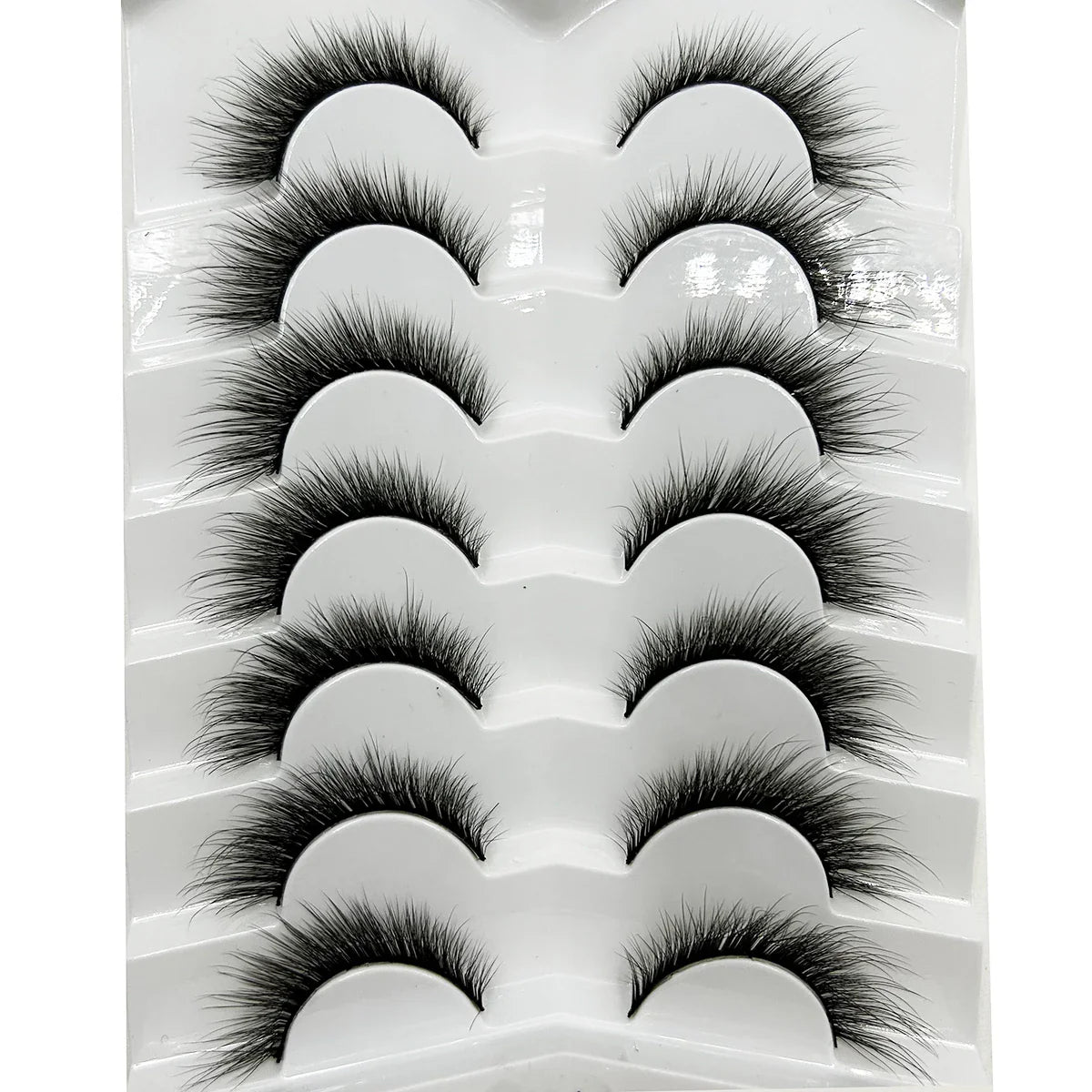 38 Styles 5 Pairs 3D Mink False Eyelashes – Natural Fake Lashes Makeup Beauty Tools