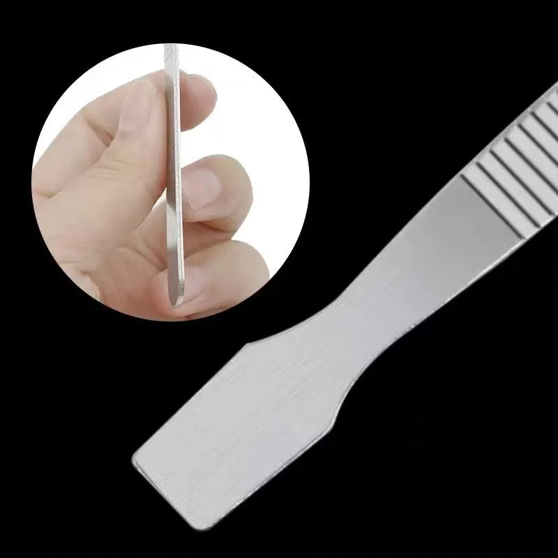 Phone Repair Scraping Tool Set - Memory Metal Solder Paste Mixing & Pry Opening Knives for iPhone Repair