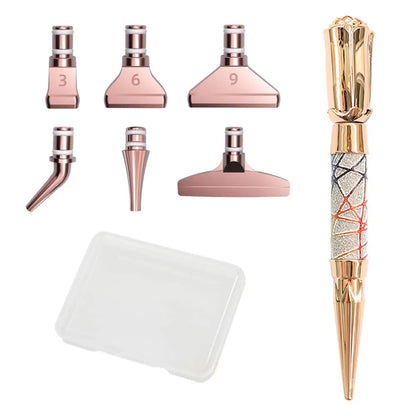 5D Diamond Painting Pen Kit – Glitter Sparkle Point Drill Pens for Cross Stitch, Embroidery, DIY Crafts & Nail Art