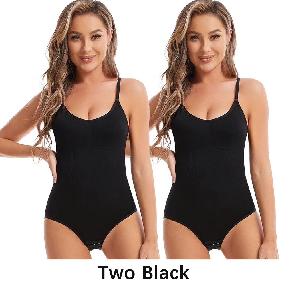 Women Seamless Shapewear Bodysuit - Sexy Slimming Butt Lifter Open Crotch Body Shaper for a Smooth Fit