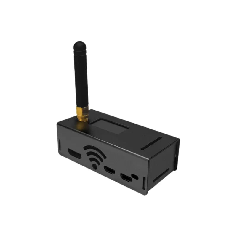 Assembled MMDVM Hotspot — P25 DMR YSF NXDN Support with Raspberry Pi Zero W, OLED, Antenna, 16GB Card & Case