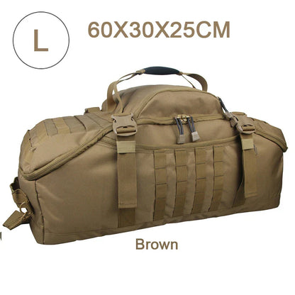 LQARMY Tactical Military Backpack – 30L/45L/80L 3-in-1 Gym, Camping, Travel Bag