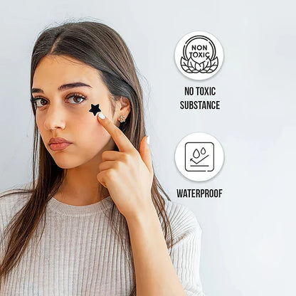 300/600/1200pcs Star Pimple Patches – Colorful Invisible Acne Spot Stickers for Skin Care and Face Concealer