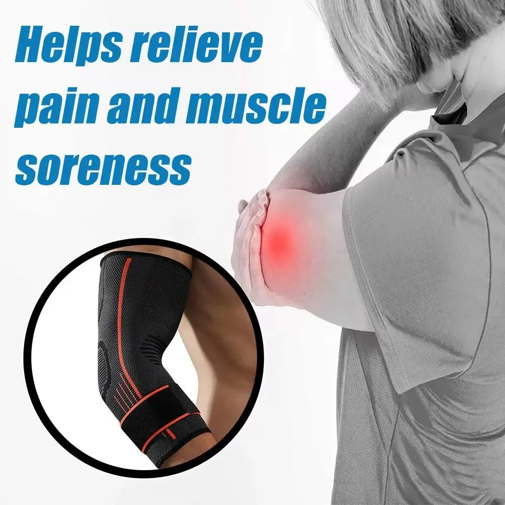 Elbow Compression Sleeve Support Brace – Arthritis Arm Pads & Warmers for Men and Women, Stretch Safety Guard