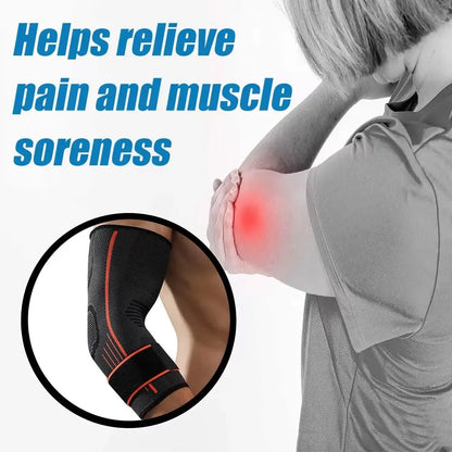 Elbow Compression Sleeve Support Brace – Arthritis Arm Pads & Warmers for Men and Women, Stretch Safety Guard