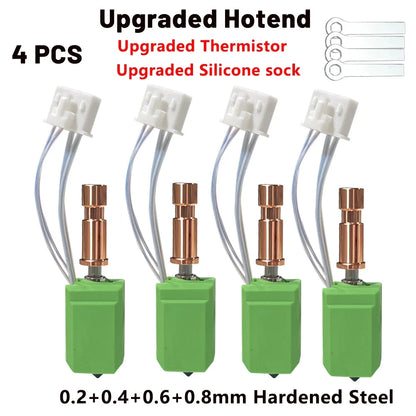 Anycubic Kobra S1 Ceramic Hotend - 24V 48W Rapid Heating 300℃ Upgrade 3D Printer Extruder Head