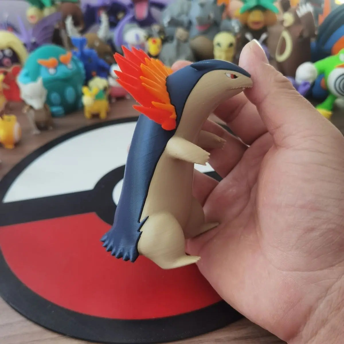 Pokemon 1:20 Scale Character Figures - DIY 3D Printed Kawaii Cartoon Models Kids Christmas Gift Toys