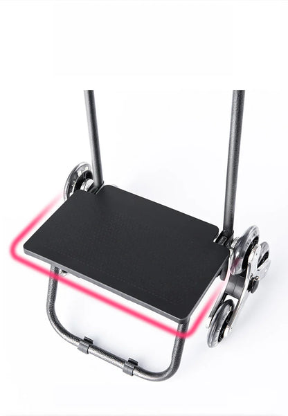 Lightweight Folding Grocery Shopping Trolley – Hand-Pull Cart for Household & Outdoor Travel