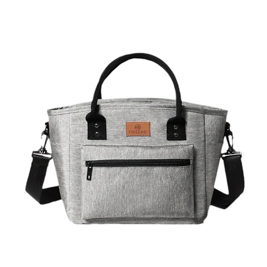 Portable Insulated Lunch Bag – Waterproof Picnic Lunch Box Tote for Office, Rice, and Meals