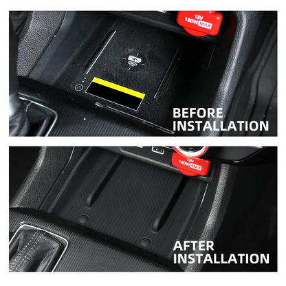 Honda Civic 11th Gen Storage Tray Silicone Pad - Wireless Charging Console Protector (2022-2025)