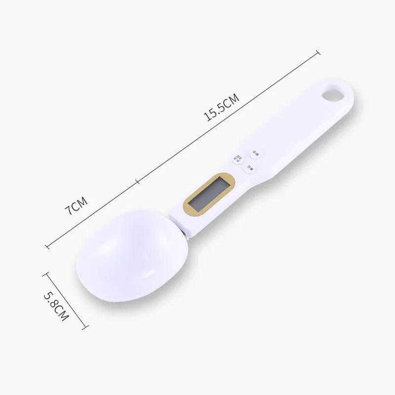 Electronic Kitchen Scale – 500g Digital LCD Measuring Tool, 0.1g Precision for Food, Flour, Milk & Coffee Scale