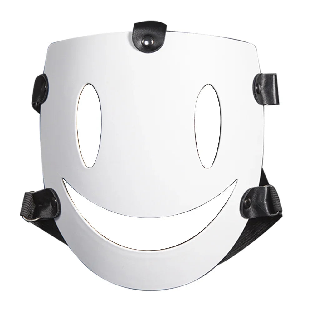 Smile Face Cosplay Party Mask – Anime Costume Accessory for Halloween, Carnival & DIY Party Decorations