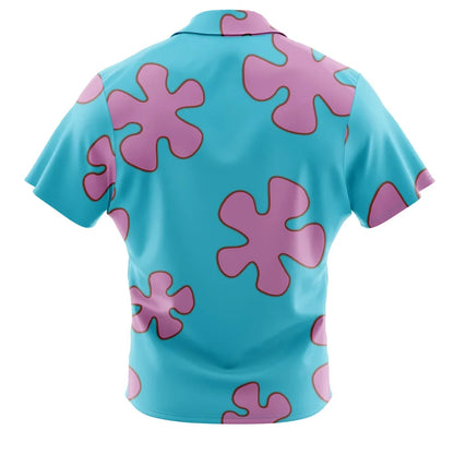 SpongeBob SquarePants Hawaiian Shirt - Breathable Quick Dry Short Sleeve Vacation Button Shirt for Men and Women